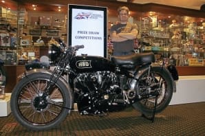 Vincent twin's lucky winner | The Classic Motorcycle